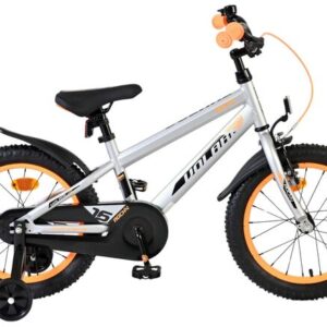 Volare | Jongens Kinderfiets Rocky, 16 inch, Grijs