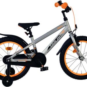 Volare | Jongens Kinderfiets Rocky, 18 inch, Grijs