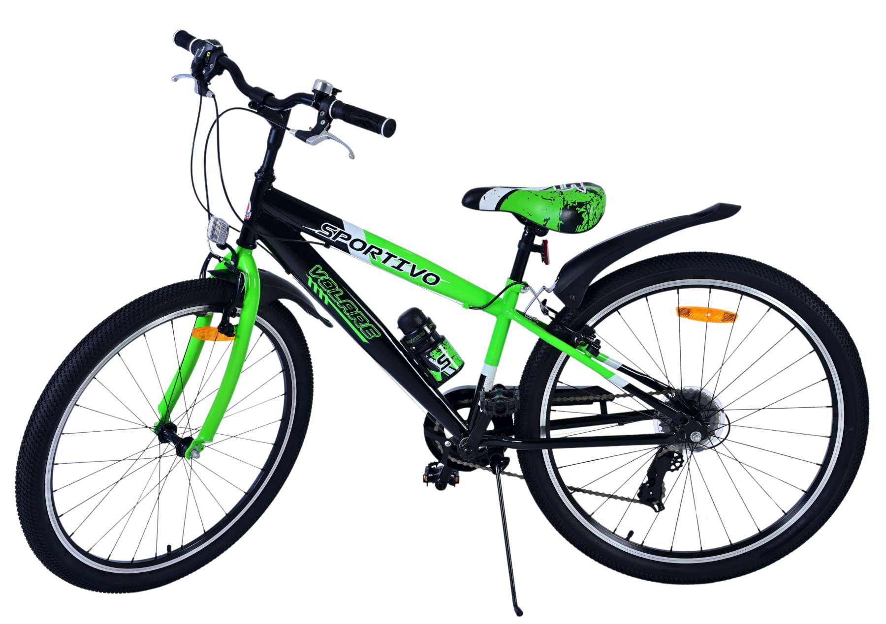 Volare | Jongens Kinderfiets Sportivo, 26 inch, Groen, 7 versnellingen - Afbeelding 9