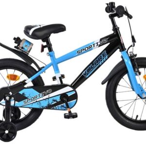 Volare | Jongens Kinderfiets Sportivo, 16 inch, Blauw