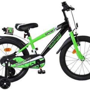 Volare | Jongens Kinderfiets Sportivo, 18 inch, Groen