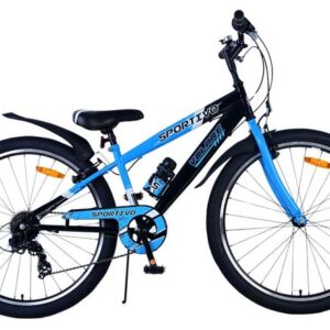 Volare | Jongens Kinderfiets Sportivo, 26 inch, Blauw, 7 versnellingen