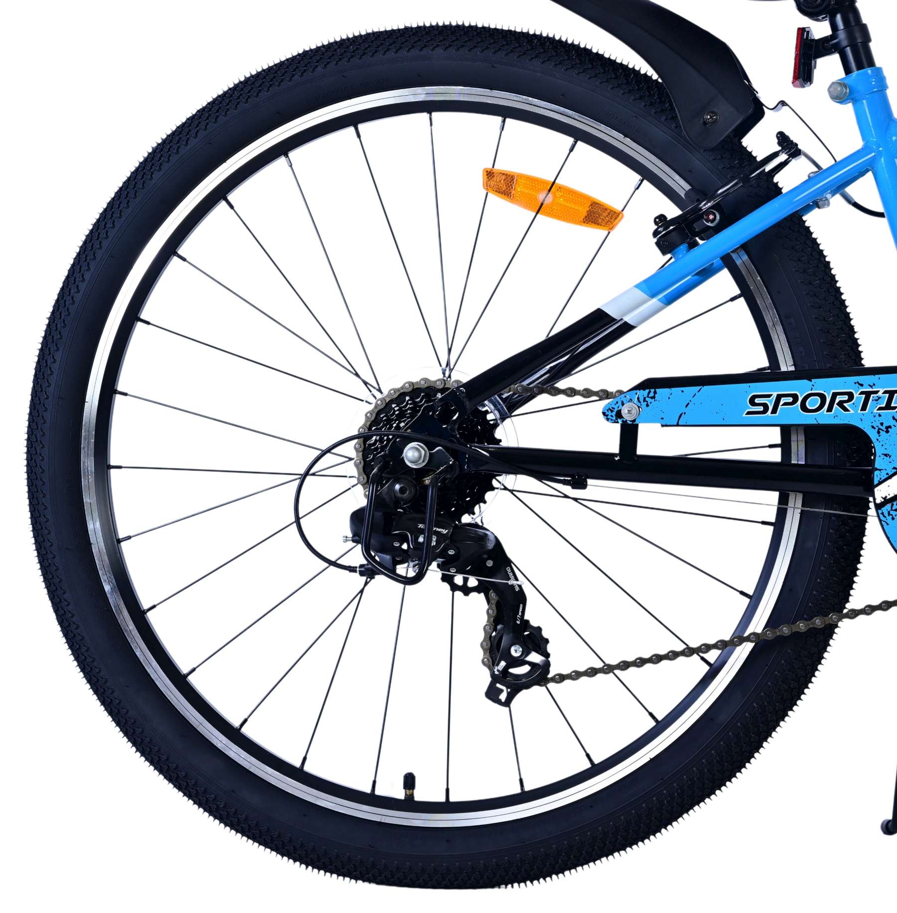 Volare | Jongens Kinderfiets Sportivo, 26 inch, Blauw, 7 versnellingen - Afbeelding 2