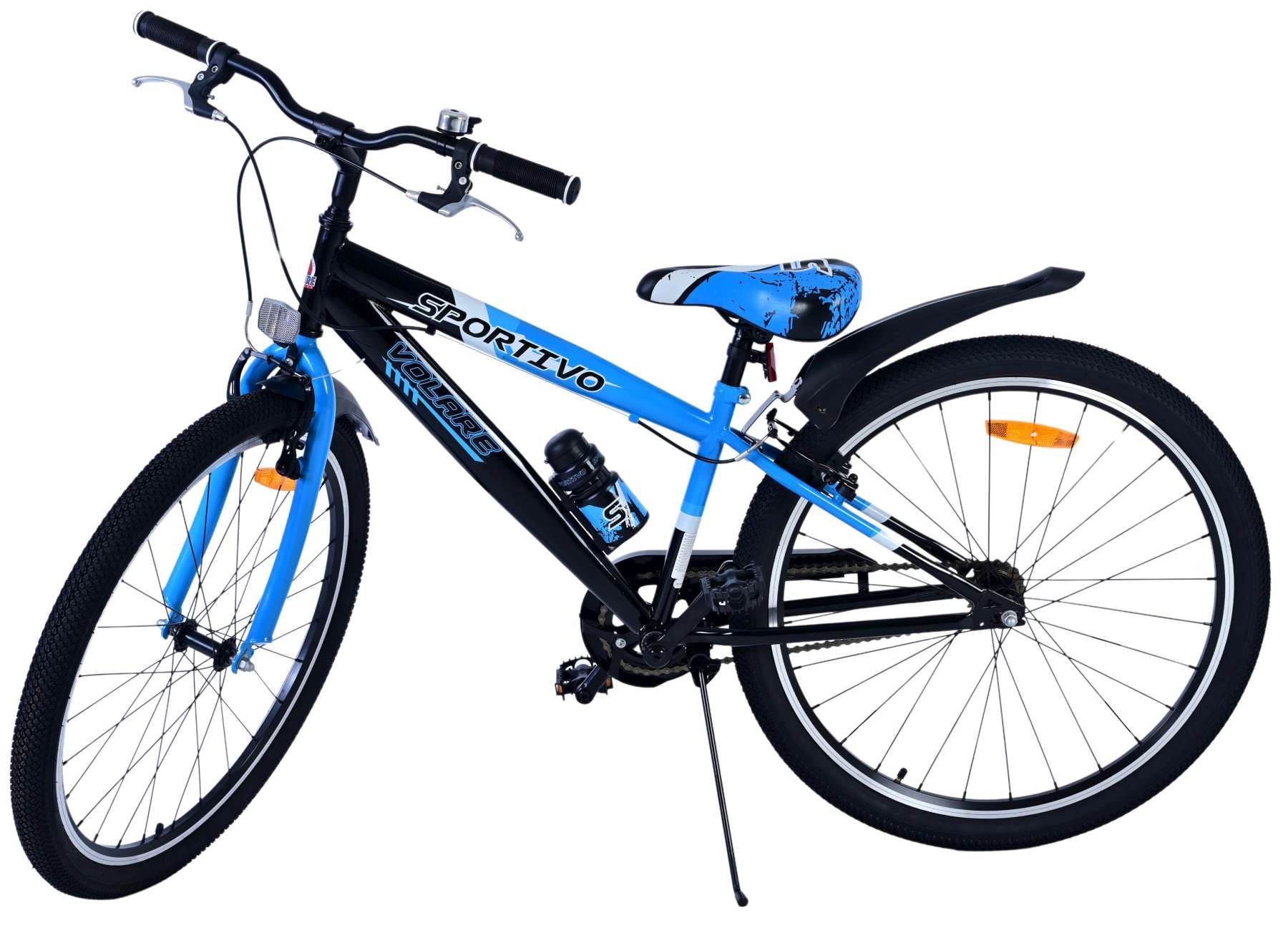 Volare | Jongens Kinderfiets Sportivo, 26 inch, Blauw, Twee Handremmen - Afbeelding 8
