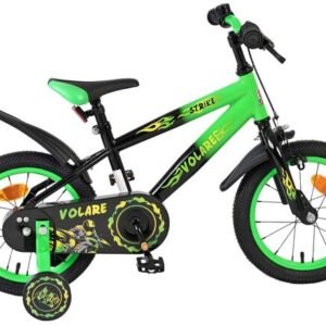 Volare | Jongens Kinderfiets Strike, 14 inch, Groen