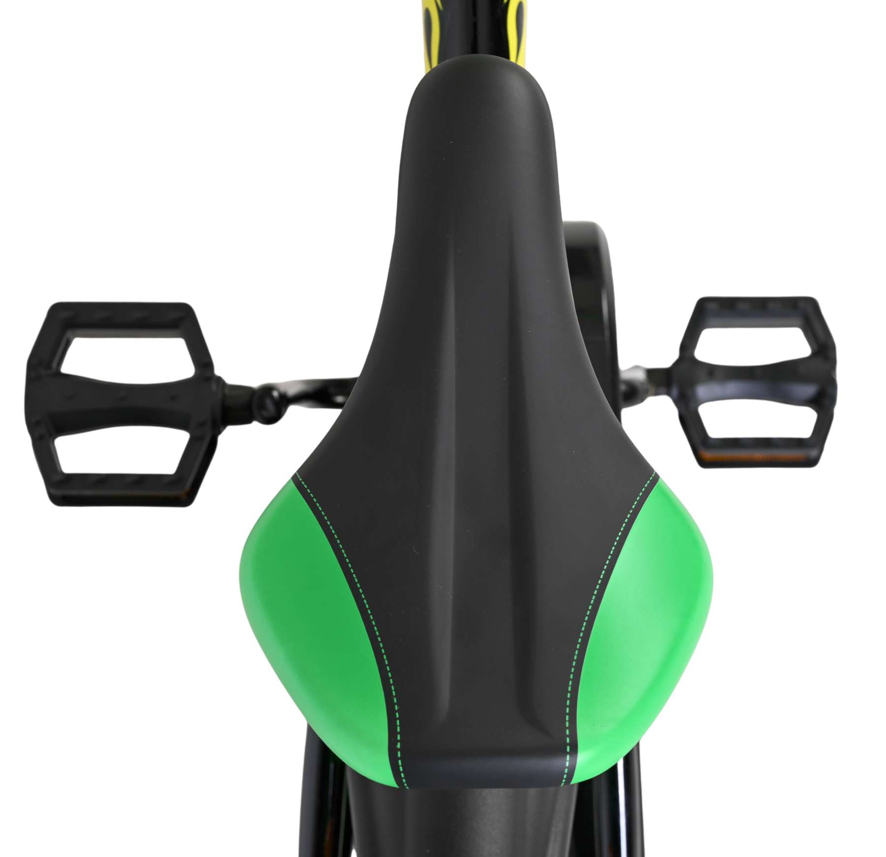 Volare | Jongens Kinderfiets Strike, 16 inch, Zwart Groen - Afbeelding 4