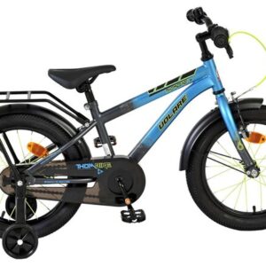 Volare | Jongens Kinderfiets Thombike, 16 inch, Blauw Grijs