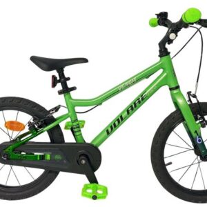 Volare | Jongens Kinderfiets Venom, 14 inch, Groen, Twee handremmen