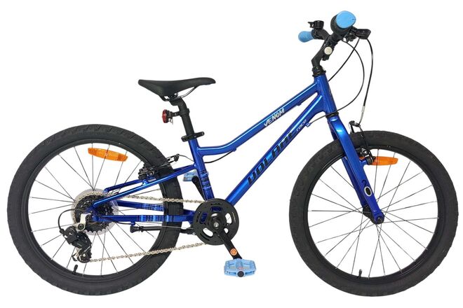 Volare | Jongens Kinderfiets Venom, 18 inch, Blauw, 6 versnellingen