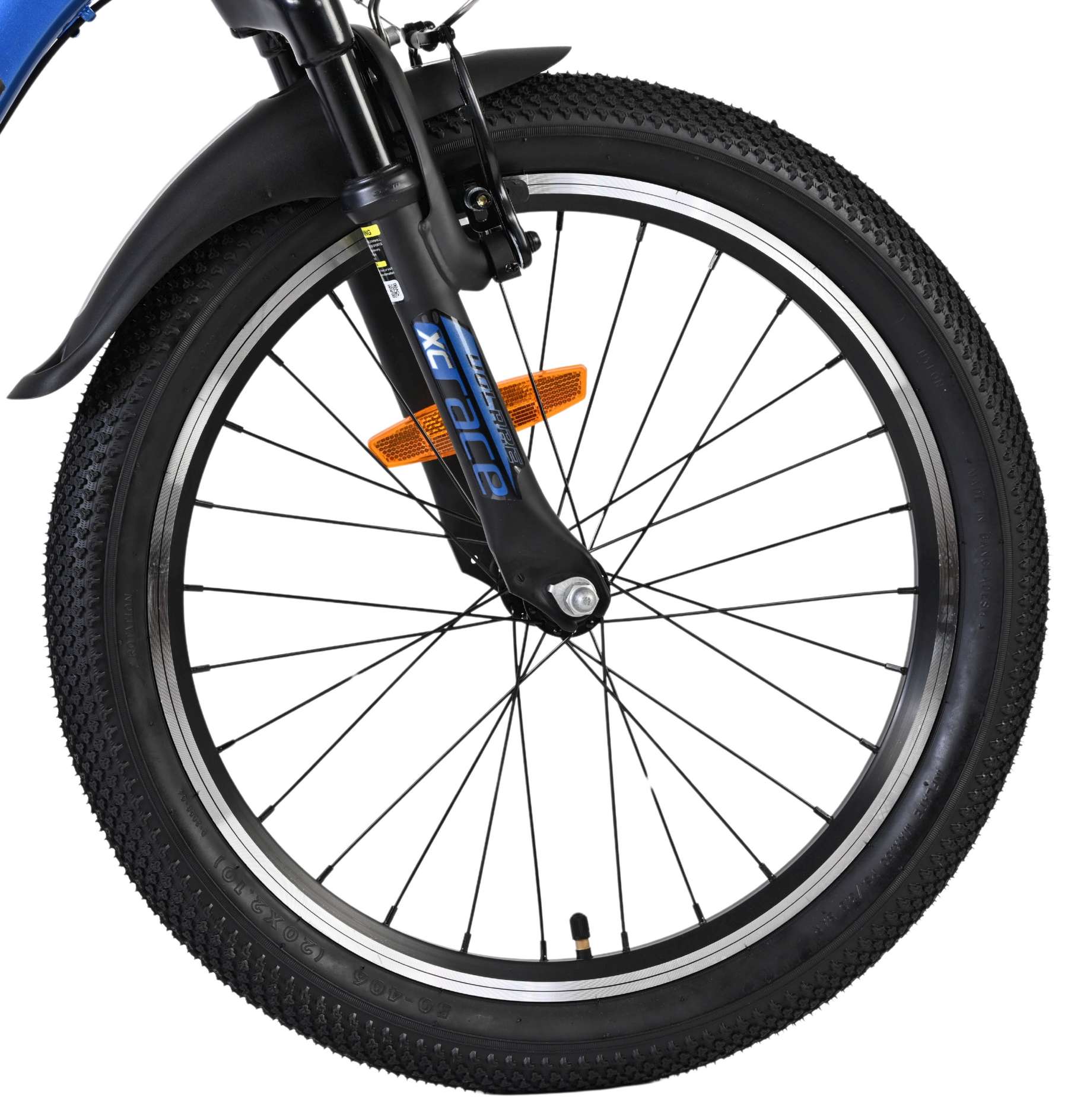 Volare XC Race Kinderfiets - 20 inch - Nexus 3 - Blauw/Grijs - Afbeelding 3