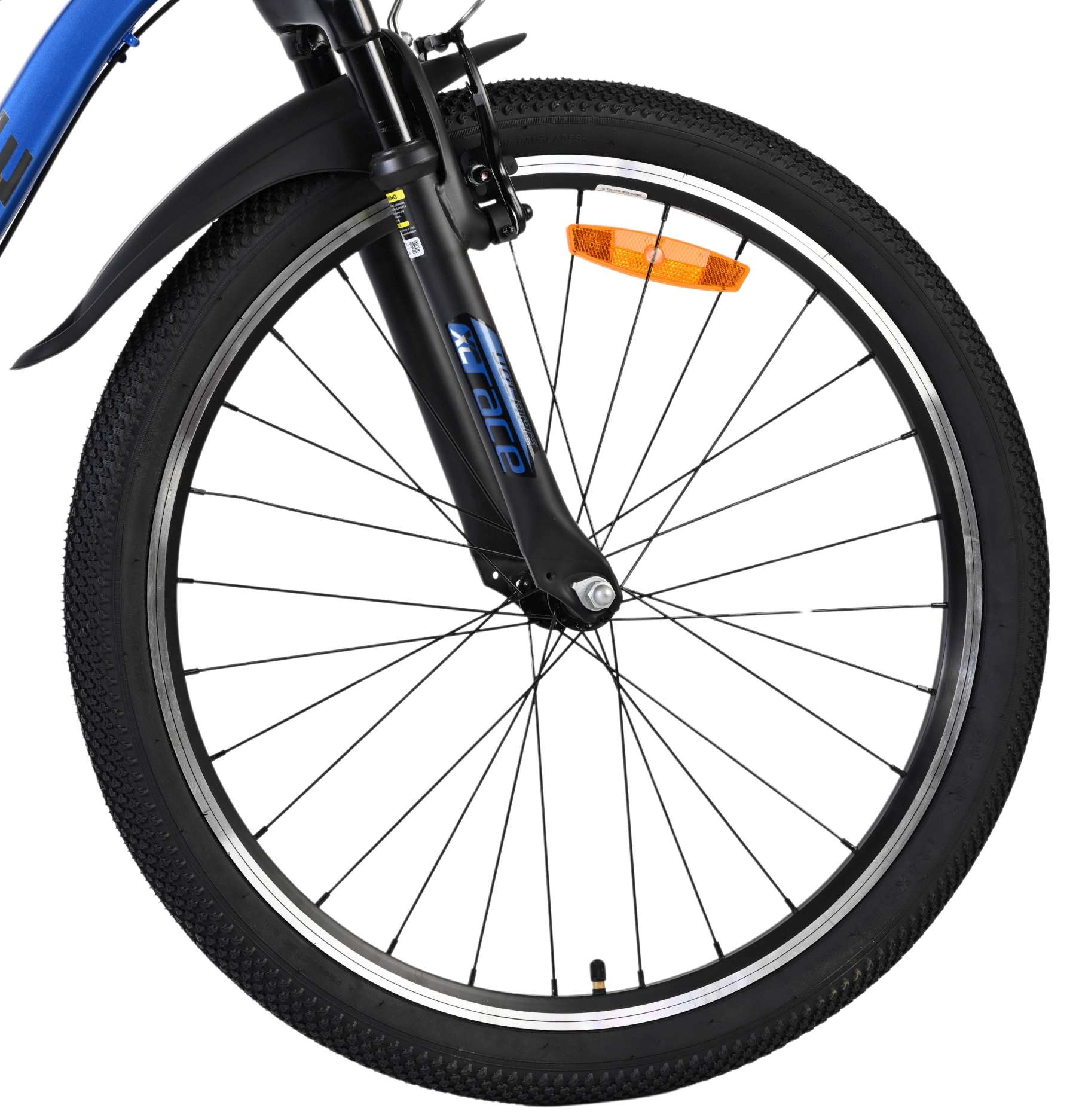 Volare XC Race Kinderfiets - 24 inch - Nexus 3 - Blauw/Grijs - Afbeelding 3