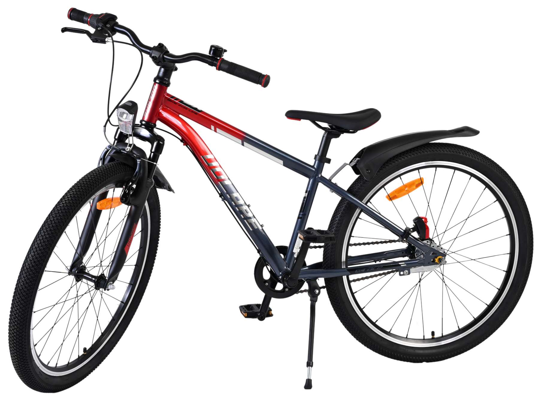 Volare XC Race Kinderfiets - 24 inch - Nexus 3 - Rood/Grijs - Afbeelding 9