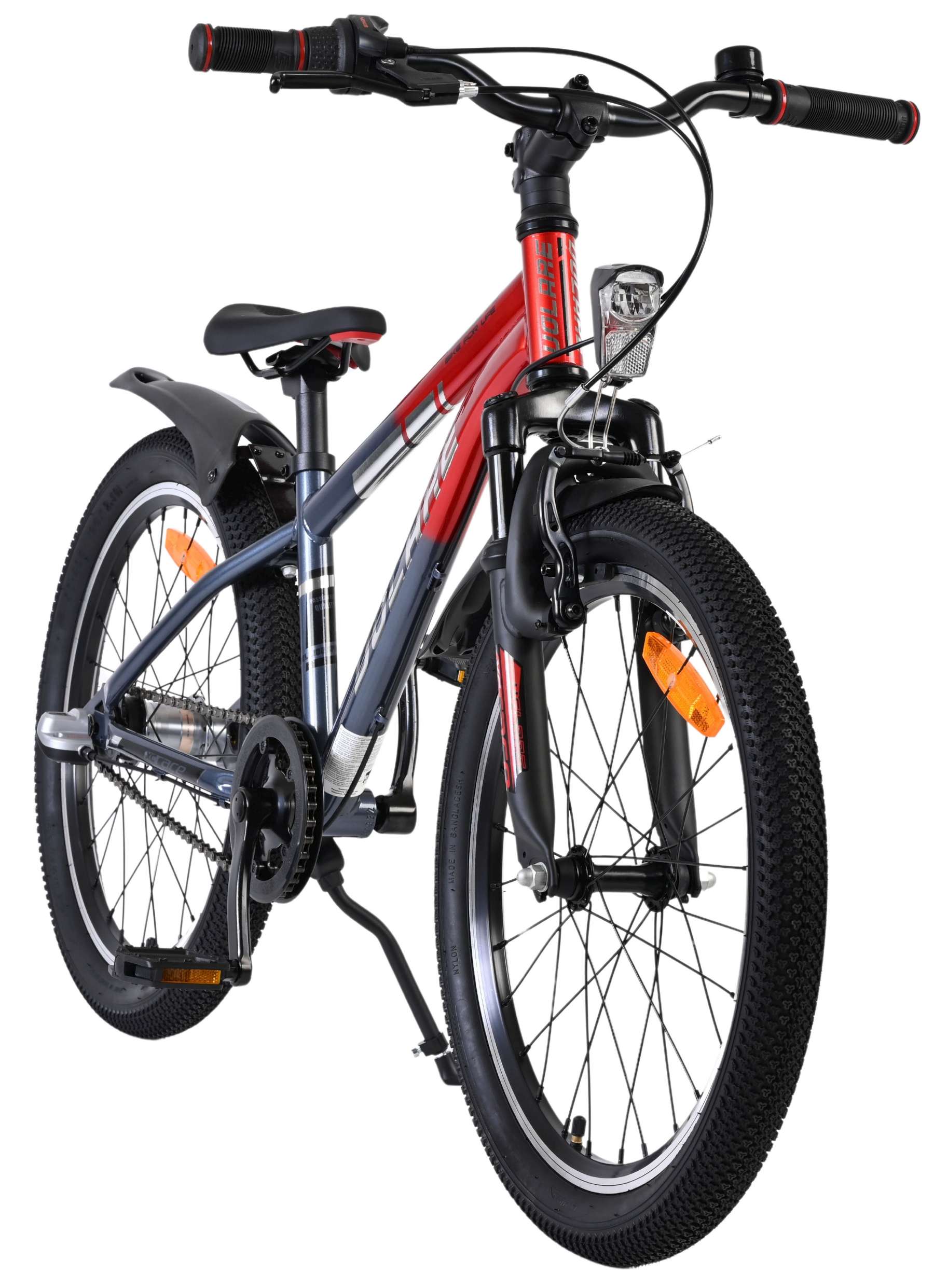 Volare XC Race Kinderfiets - 20 inch - Nexus 3 - Rood/Grijs - Afbeelding 6