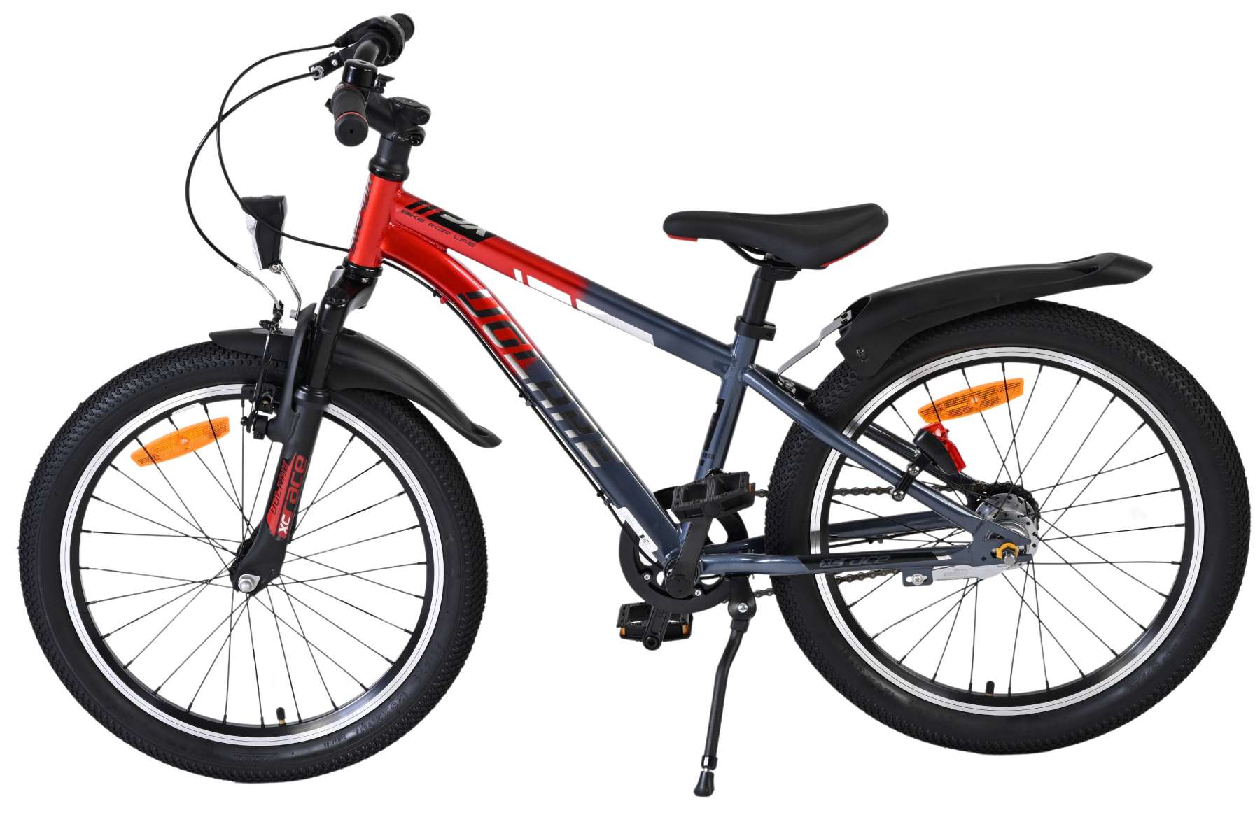 Volare XC Race Kinderfiets - 20 inch - Nexus 3 - Rood/Grijs - Afbeelding 8