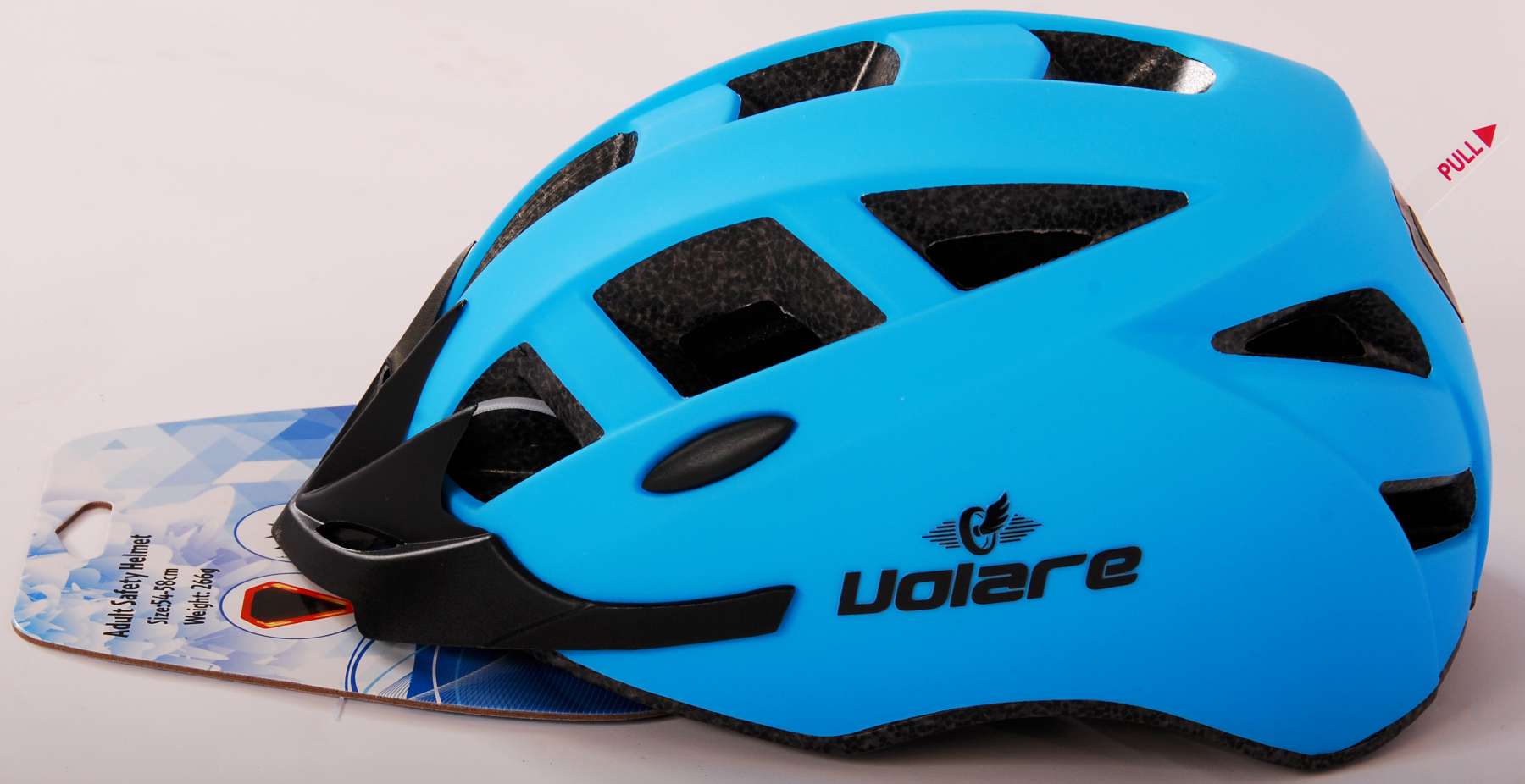Volare Fietshelm - Unisex - Blauw - 54-58 cm - Afbeelding 7